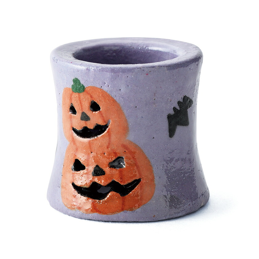 ポイント3倍以上(カード利用) 茶道具 蓋置(ふたおき) 季節蓋置 ハロウィン 楽入窯 ハロウィーン Halloween|お茶・茶道具・抹茶スイーツ千紀園
