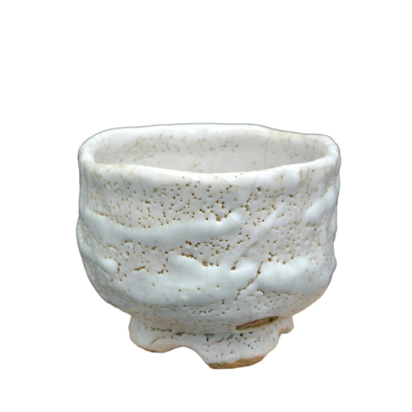 20%OFF 茶道具 抹茶茶碗（まっちゃちゃわん） 茶碗 志野焼 割れ上昇 大山 秀男