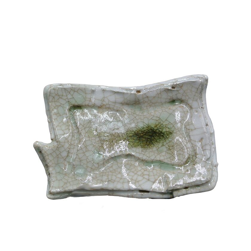ポイント3倍以上（カード利用） 茶道具 菓子器（かしき） 皿 志野焼 小 大山 秀男｜お茶・茶道具・抹茶スイーツ千紀園