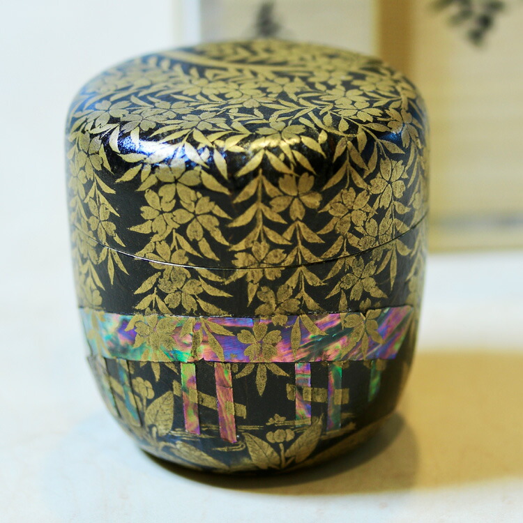 楽天市場】茶道具 茶道 棗 抹茶 送料無料 棗（なつめ） 大棗 笠に松