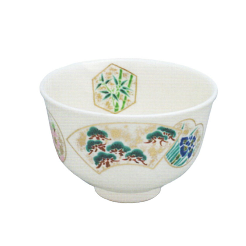 20%OFF 茶道具 抹茶茶碗（まっちゃちゃわん） 彩画 五節句 茶碗 田中 方円
