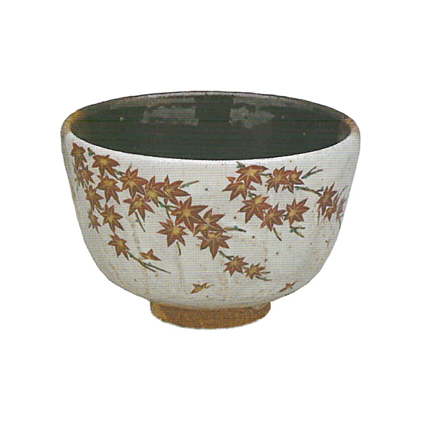 茶道具 抹茶茶碗（まっちゃちゃわん） 掛分 槭樹 茶碗 中村 良二
