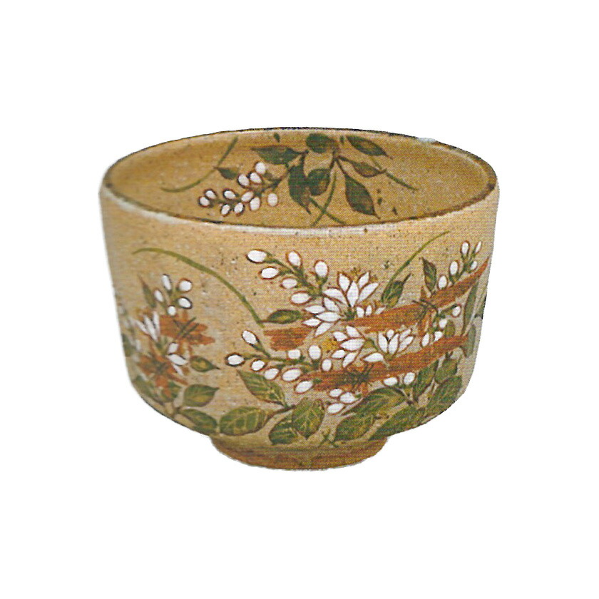 茶道具 抹茶茶碗（まっちゃちゃわん） 灰釉 卯の花 茶碗 中村 良二