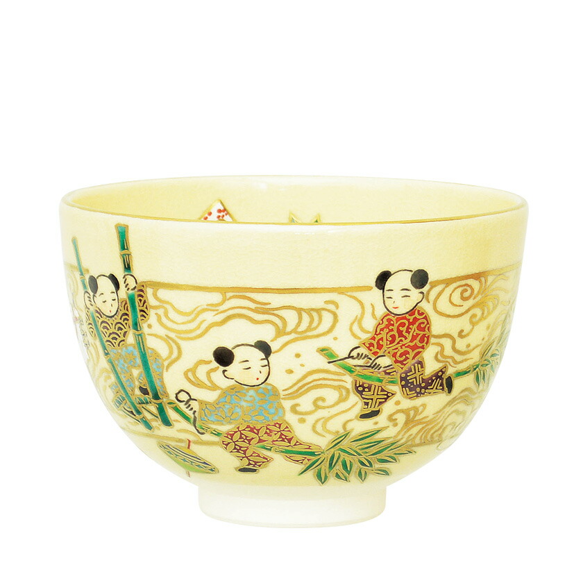 茶道具 抹茶茶碗（まっちゃちゃわん） 茶碗 幼年時代の友 御題 清閑寺窯