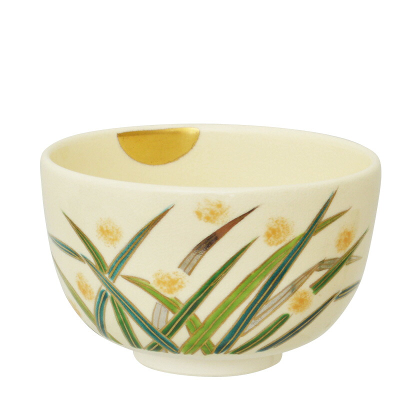 茶道具 抹茶茶碗（まっちゃちゃわん） 茶碗 色絵 ほたる 加藤 起楽