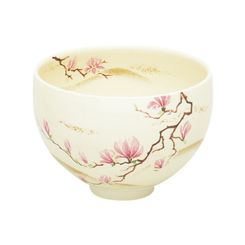茶道具 抹茶茶碗（まっちゃちゃわん） 茶碗 丹青 木蓮 今岡 三四郎