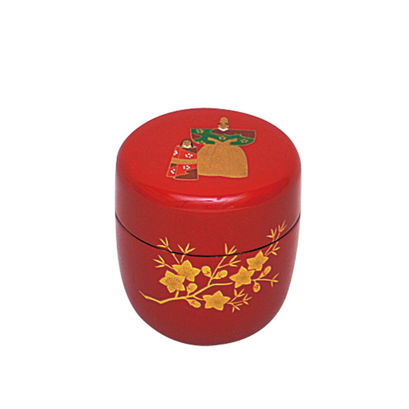 楽天市場】茶道具 薄茶器 立雛蒔絵 中棗 田中宗凌作 桐箱入 : お