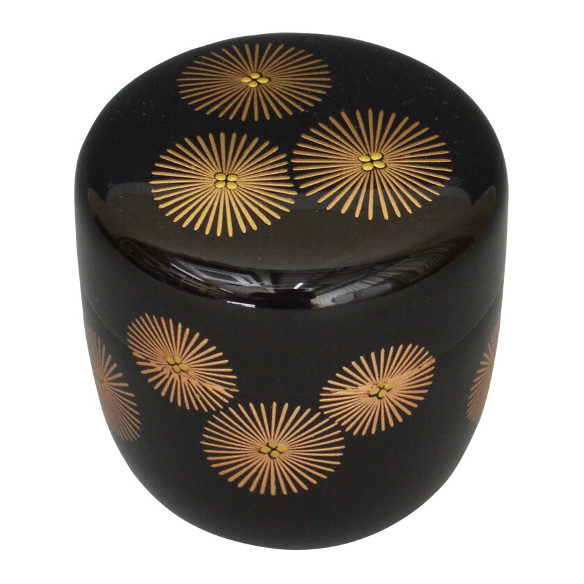 楽天市場】茶道具 薄茶器 棗 住吉蒔絵 根来面中次 : お茶道具の駒屋