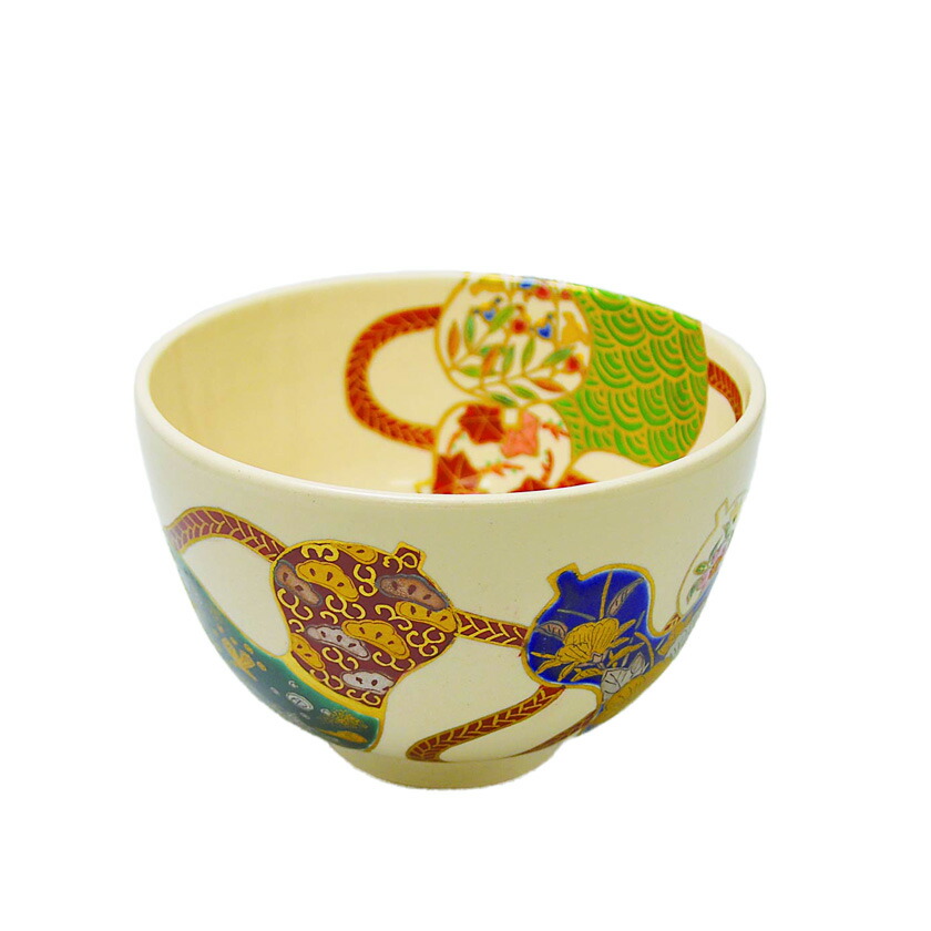 茶道具 抹茶茶碗（まっちゃちゃわん） 丹青茶碗 六瓢（喜寿不死化） 加藤 利昇