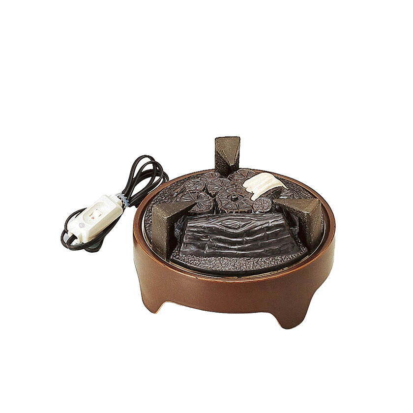 尖んがり3倍以上（歌留多当てはめる） 茶道具 炭（角） 炉用 明かり炭 100V/200W/600W YU-021/022 ヤマキ電器 ※裏流・表流をお選びください。