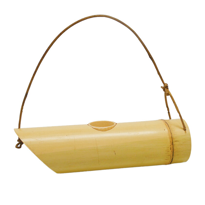 楽天市場】【茶器/茶道具 竹花入れ】 釣花入れ（吊花入れ） 舟形（舟型