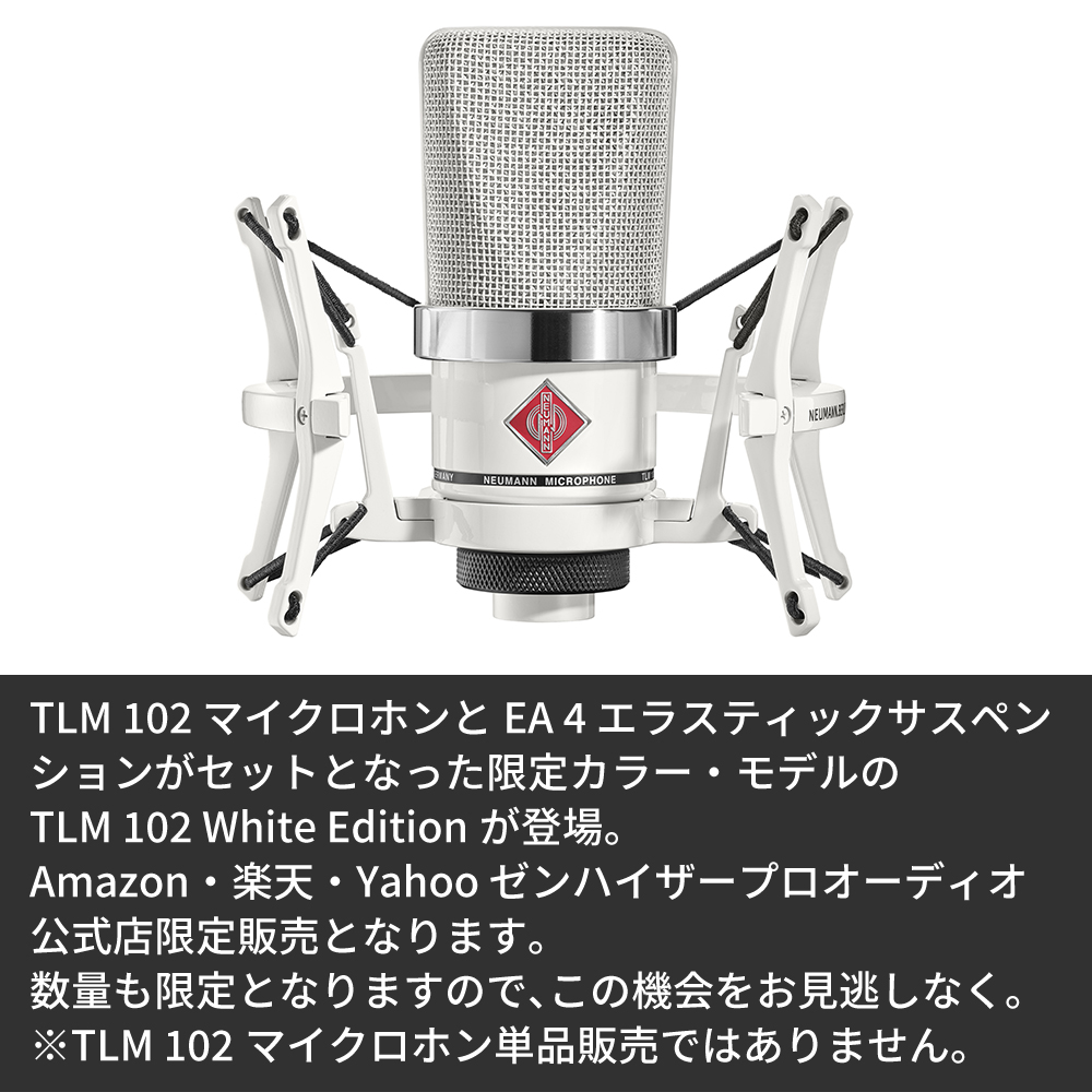 Neumann ノイマン TLM 102 STUDIO SET ラージダイアフラム EA4 紙