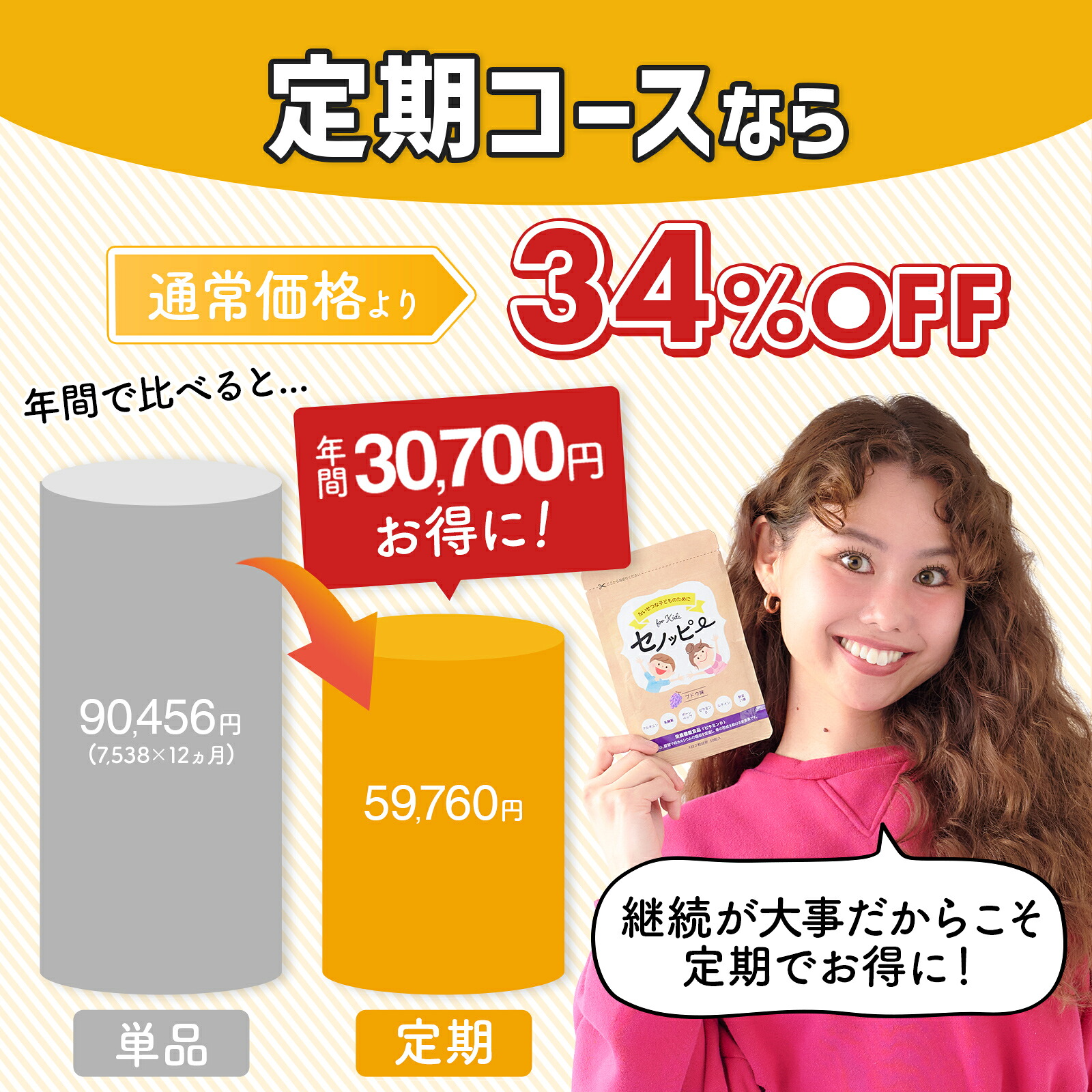 楽天ランキング1位獲得！】【公式】セノッピー（ぶどう味）2袋 身長 