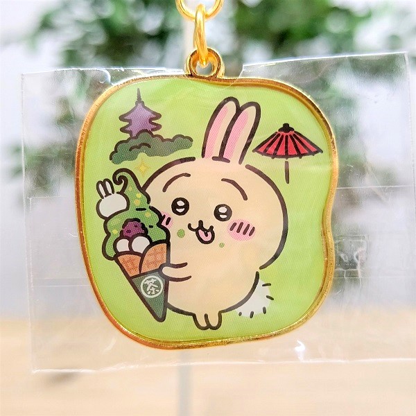 ご当地ちいかわ 東京キャラストリート お買い物 ダイカットキーホルダー うさぎ ちいかわ 東京キャラクターストリート お買い物ダイカット