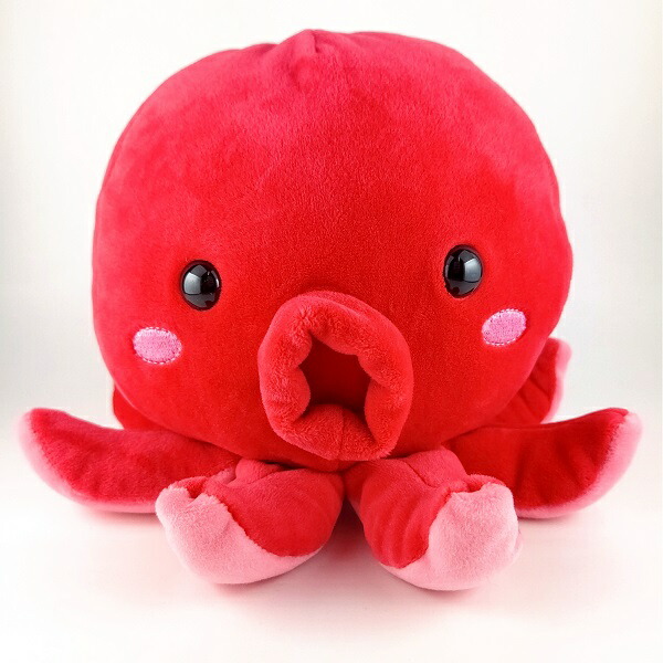 楽天市場 ぷてぃまりん ゆるふわぬいぐるみ タコ ぬいぐるみ たこ 手触り 気持ちいい ふわふわ もちもち 可愛い 人気 水族館 プレゼント お人形 なにわ名物いちびり庵