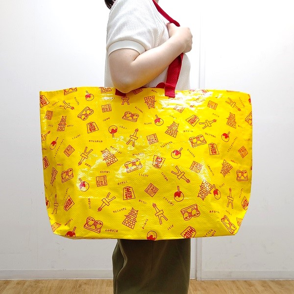 楽天市場】大阪のおっちゃんトートバッグ カラー：イエロー