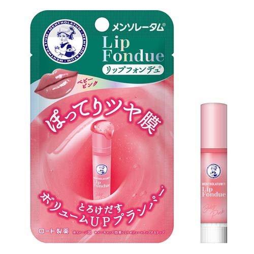 楽天市場】メンソレータム リップフォンデュ ベビーピンク(3.2g