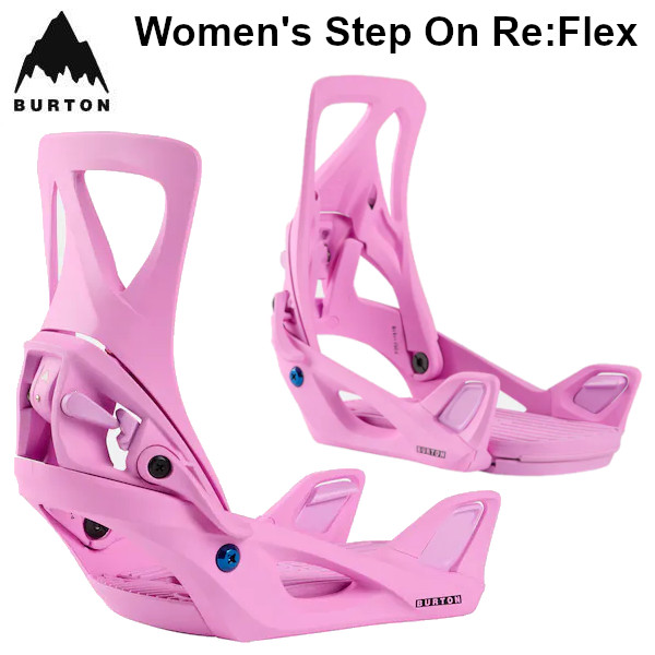 BURTON バートン 25-26 Womens Step On Re:Flex スノーボードバインディング ウィメンズ ステップ オン ビンディング バインディング 正規ディーラー 日本正規品 スノーボード SNOWBOARD 2025-2026 W26JP-172841
