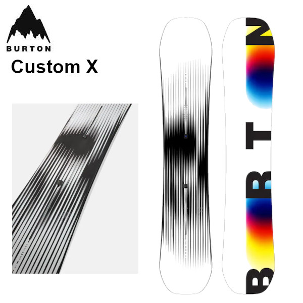 25-26 BURTON バートン Custom X キャンバー カスタム エックス スノーボード オールマウンテン パウダー SNOWBOARD ボード 板 正規品 2025-2026 W26JP-106891