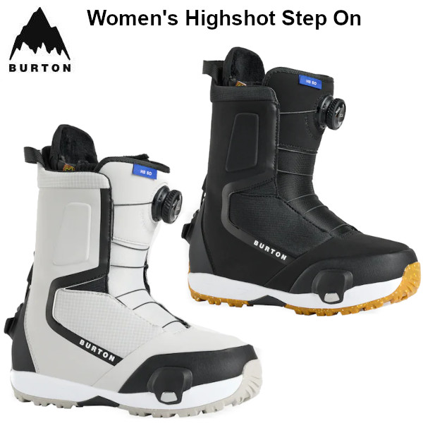 BURTON バートン 25-26 Women's Highshot Step On ハイショット ステップオン ワイド スノーボードブーツ ウィメンズ ブーツ 正規ディーラー 日本正規品 スノーボード SNOWBOARD 2025-2026 W26JP-303011｜VOLTAGE