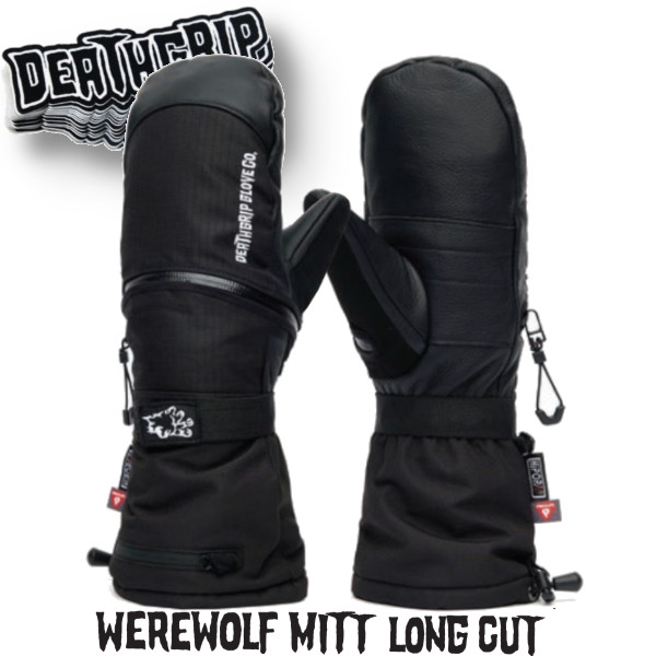 DEATHGRIP GLOVE CO. 26-27 WEREWOLF MITT LONG CUT デスグリップ グローブ HAND OUT テクノロジー ミット ロング カット ミトン スノーボード SNOWBOARD 正規販売店 2026-2027 ご予約商品