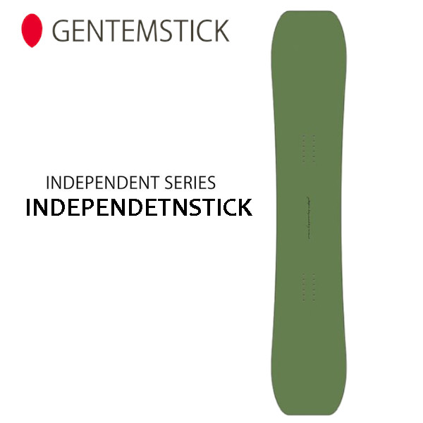 特典付き 26-27 GENTEMSTICK ゲンテンスティック INDEPENDENTSTICK 157.5 インデペンデントスティック パウダー ボード 正規販売店 スノーボード 板 SNOWBOARD 2026-2027 ご予約商品