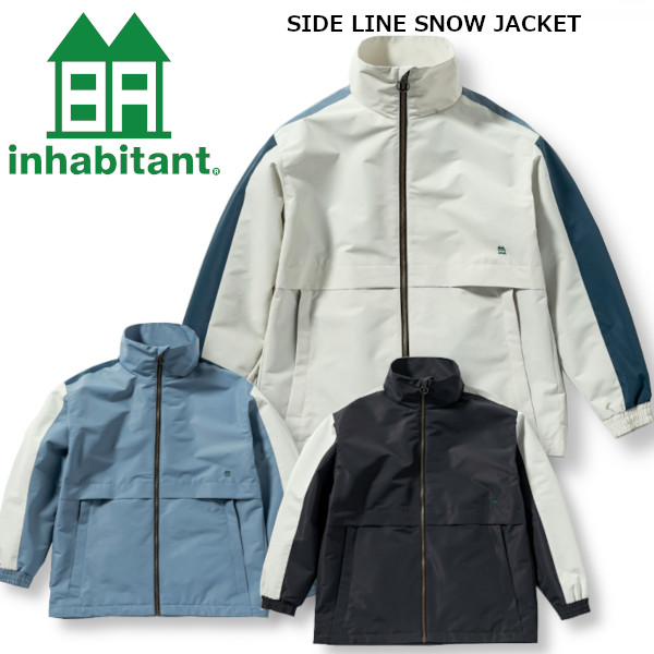 楽天市場】インハビタント ウェア INHABITANT SIDE LINE SNOW