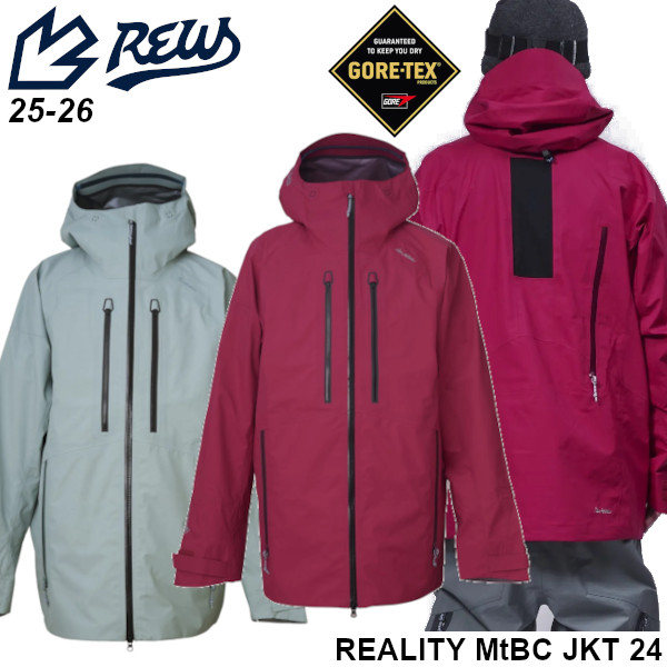 楽天市場】REW 25-26 THE REALITY MtBC ジャケット GORE-TEX 3L