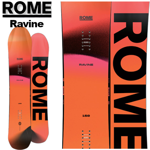 スノーボード ROME SDS STALECREWZER154 Rome Stale Crewzer Snowboard - Snowboard