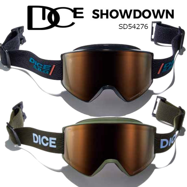楽天市場】特典付き 25-26 DICE ダイス ゴーグル SHOWDOWN
