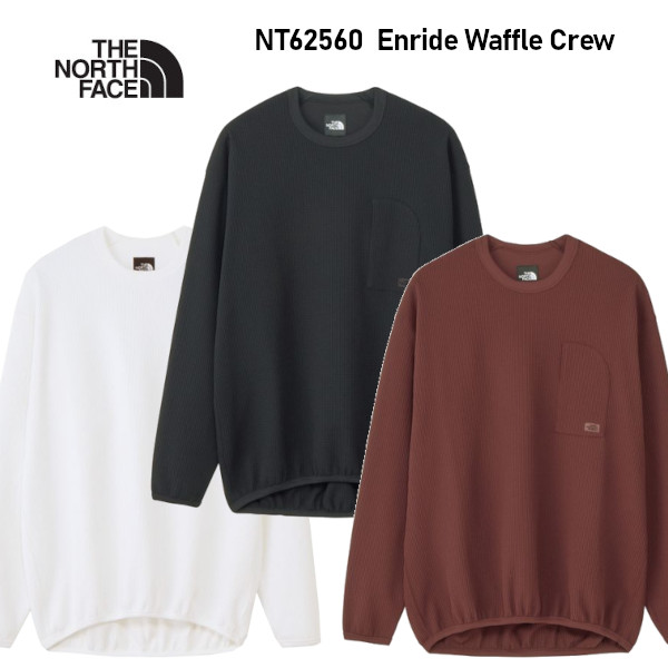 The North Face ザ・ノース・フェイス Enride Waffle Crew NT62560 エンライド ワーヘル 労働者の一団 ユニ一発やる 労働者の一団のど首 長袖 ワーヘル出どころ 定め事品取りまわし店