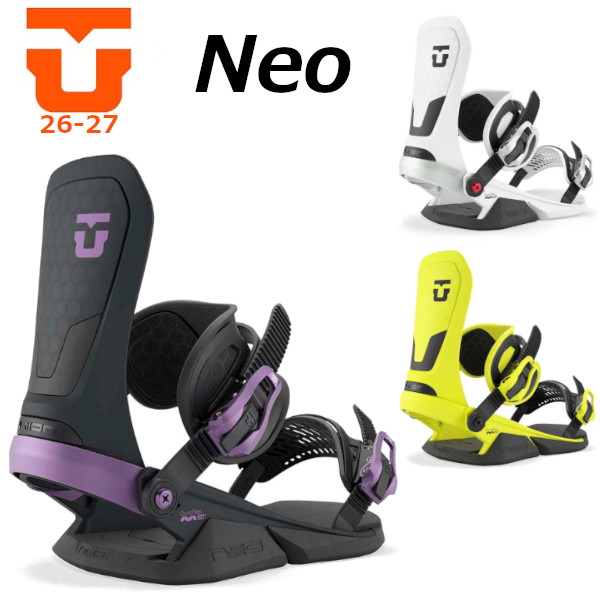 特典付き 26-27 UNION ユニオン Neo ネオ ビンディング バインディング BINDING 正規販売店 スノーボード SNOWBOARD 2026-2027 ご予約商品