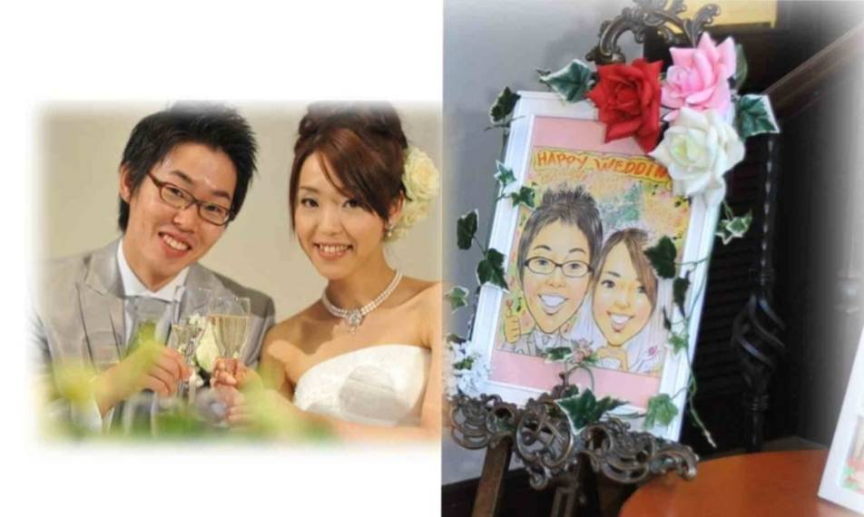 ソフトパステル幸せタッチ 似顔絵ウェルカムボード 結婚式 プレゼント ブライダル ウェディング お祝い 写真からlineok 結婚祝い 誕生日 色鉛筆とパステルの手書き作品です 送料無料 Giosenglish Com