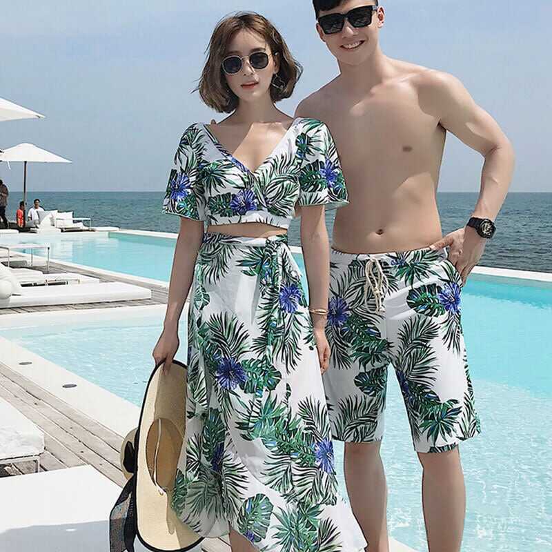 水着 ビキニ スイムウェア レディース メンズ ショートパンツ ハーフパンツ ロングスカート 体型カバー　ママ水着　露出控えめ　二の腕カバー 大人可愛い きれいめ セクシー シンプル カジュアル おしゃれ 主役級 存在感