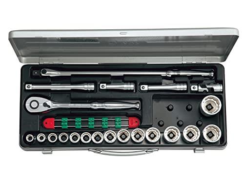 京都機械工具(KTC) ソケット レンチセット TB415BX 差込角:12.7mm 21点 1セット｜Senses