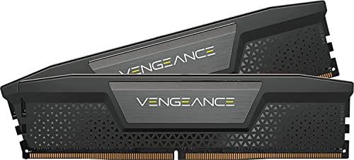 CORSAIR DDR5-5200MHz 事務机パソコン用 記憶装置 VENGEANCE DDR5 64GB 32GB×2枚 CMK64GX5M2B5200C40 (パソコン5-41600)