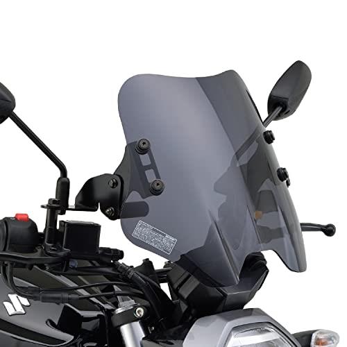 デイトナ(Daytona) バイク用 スクリ ーン クランプバー付き ジクサー150(20-21) ジクサー250(20)専用 ウインドシールド SSシリーズ ショート スモーク 17447｜Senses