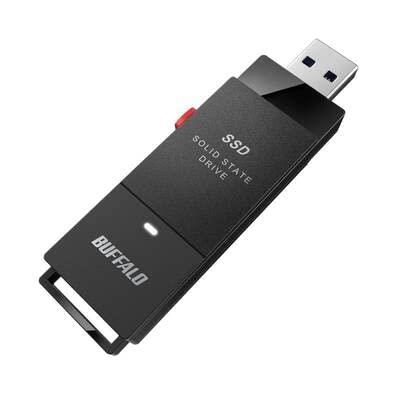 バッファロー ( BUFFALO ) USB3.2(Gen1) ポータブルSSD 500GB スティック型 SSD-PUT500U3-BKC 13,185円