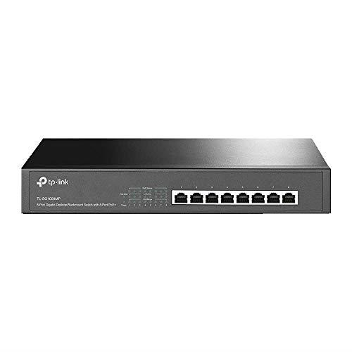 TP-Link スイッチングハブ 8ポート PoEハブ (8x PoE対応 各最大30W 、全合計124W) アンマネージ 5年 TL-SG1008MP 15,803円