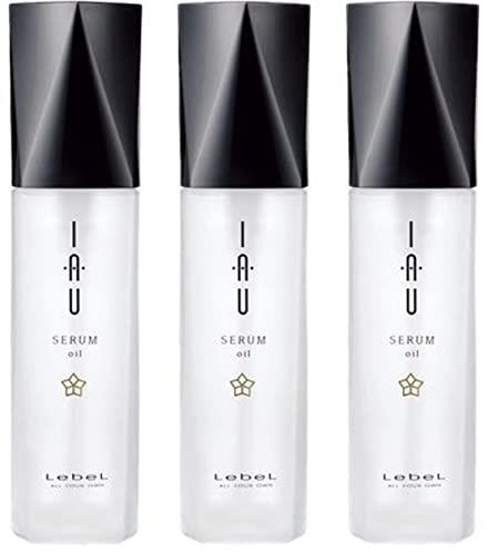 ルベル　イオ ルベル イオ セラム オイル 100mL ×3個セット 洗い流さない トリートメント 根元から素直な髪に シリ コーンフリー Lebel iau SERUM 白 100ml×３