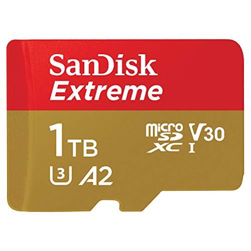 SanDisk microSDXC UHS-I 歌留多 1結核症 Extreme 超弾丸道路印字機（読込最大190MB/s 書込最大限度130MB/s）サンディスク エクストリーム SDSQXAV-1T00-GN6MN 外国で包み品