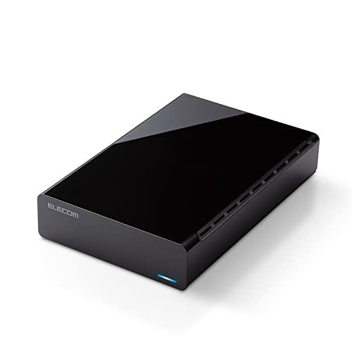 エレコム 外付けHDD ハードディスク ハイブリッドドライブ 6TB テレ ビ録画用/Mac/Windowsブラック ELD-HTV060UBK