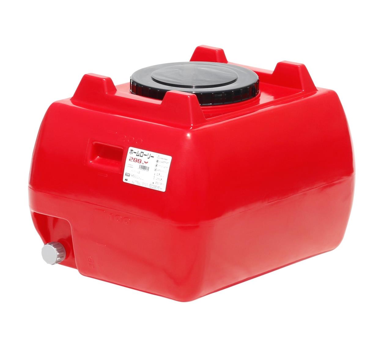 スイコー ホームローリータンク 200L (赤いこと)