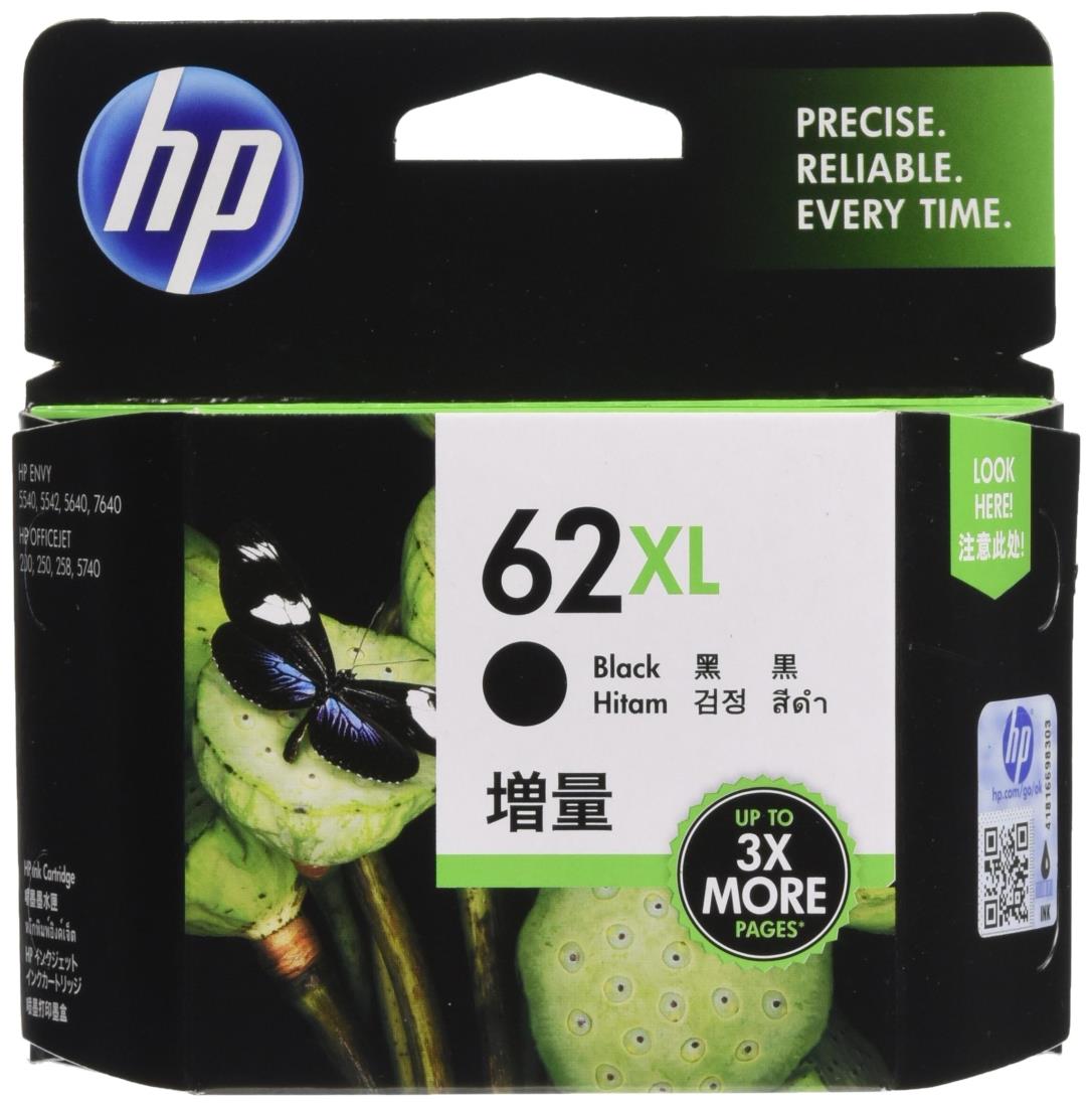 ヒューレット・パッカード(HP) HP 62XL 純正 インクカート リッジ 黒 ブラック 増量 C2P05AA 【国内正規品】