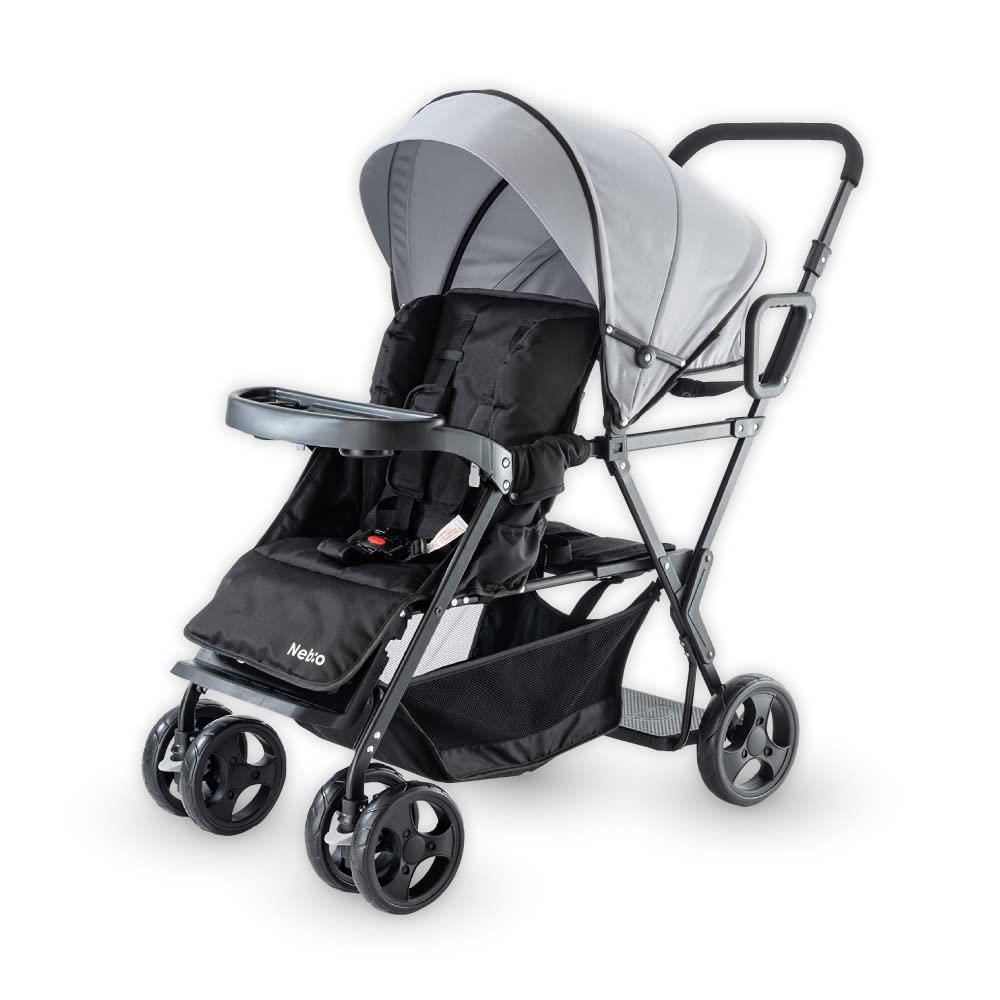 Joie ダブルベビーカー グレー カップホルダー付き KATOJI ダブル