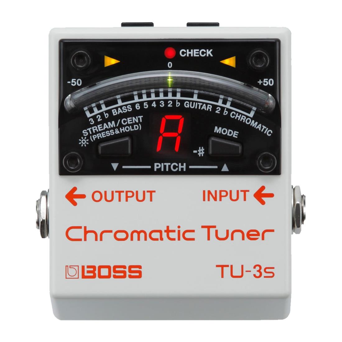 ボス BOSS コンパクトチューナー TU-3S 省スペース性 高輝度モード