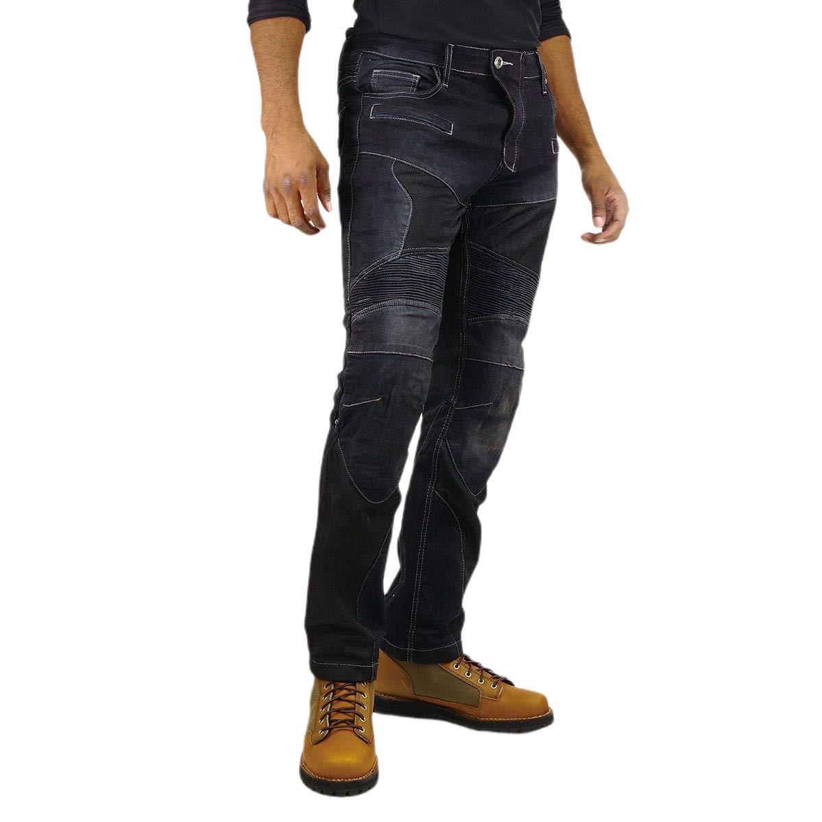 KOMINE ジーンズ 07-739 Black XL