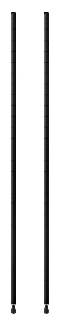 エレクター ベーシックシリーズ ポール 1200mm ブラック (2本入) B48PB2 ホームエレクター後継品
