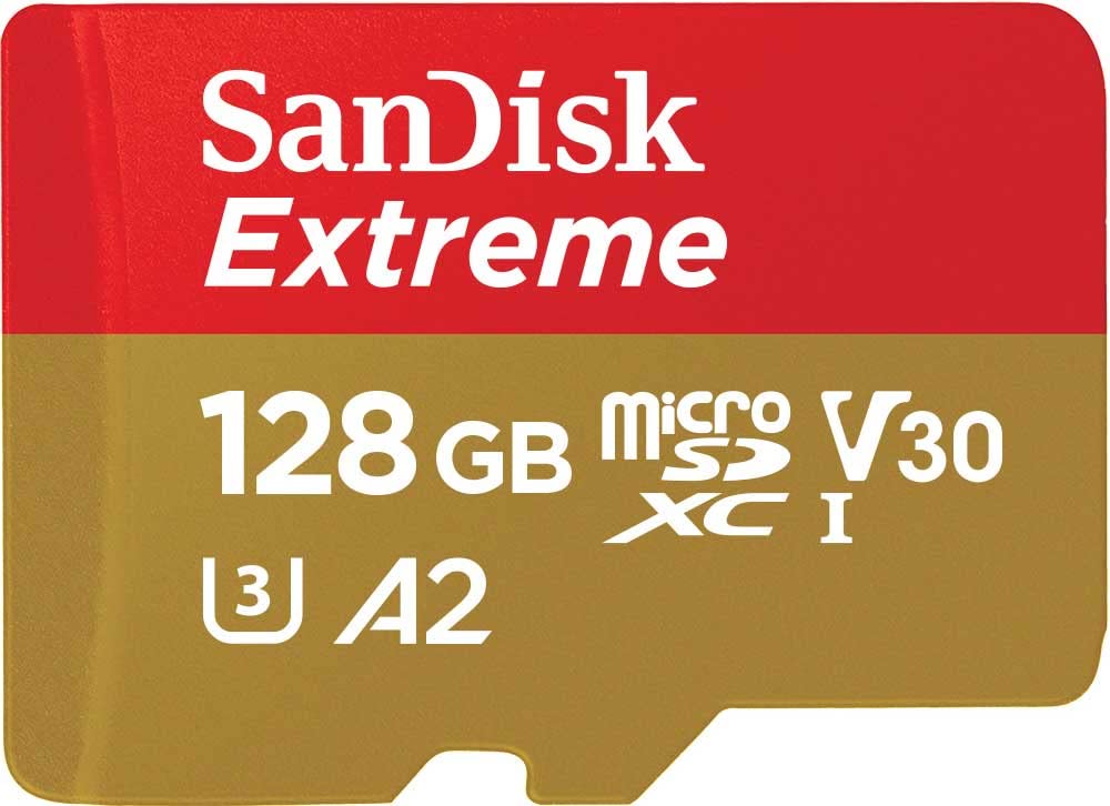 【 サンディスク 定まり品 】 SanDisk microSD 128GB UHS-I U3 V30 書込最大限度90MB/s Full 固定ディスク ＆ 4KExtreme SDSQXAA-128G-GH3MA 新包み