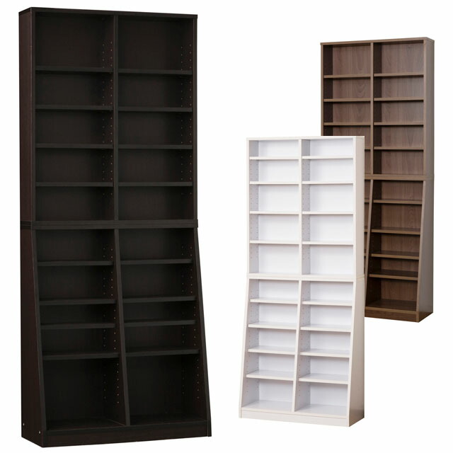 楽天市場】180cm ハイタイプ 大型本棚 ブックシェルフ 大容量 幅60cm